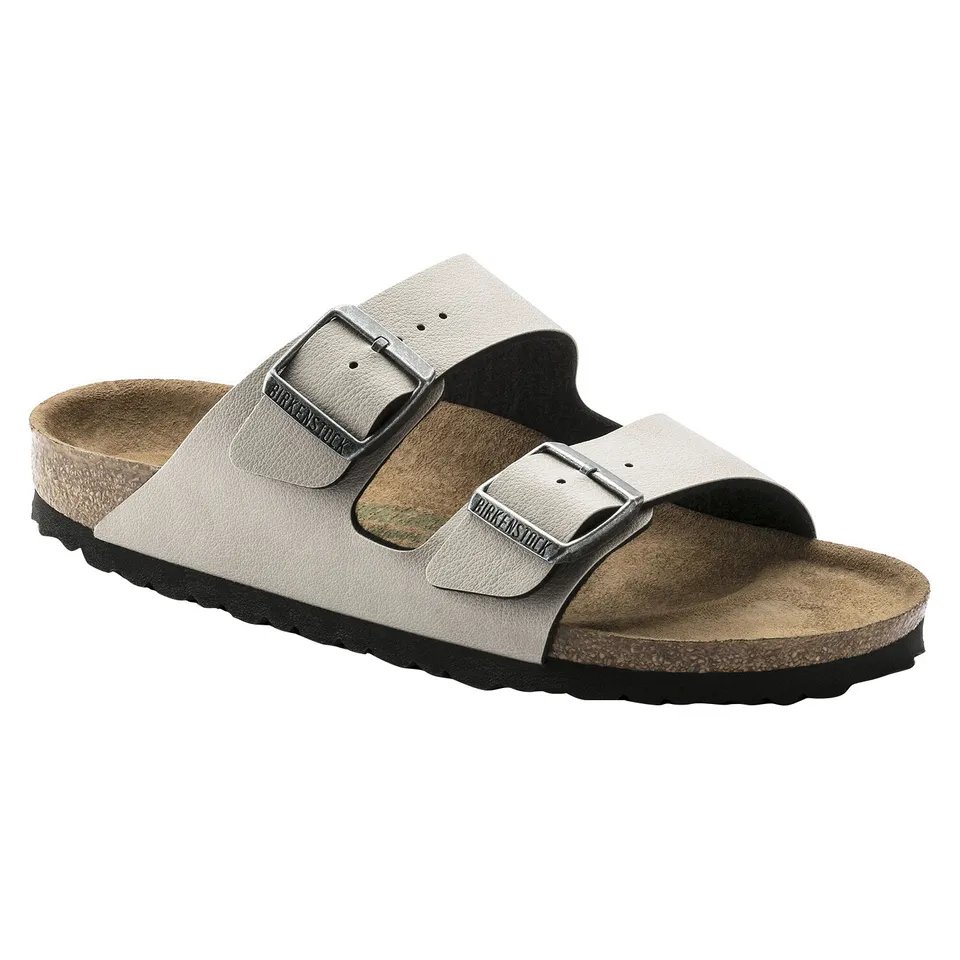 Birkenstock Arizona BS - Birko-Flor Two-Strap Sandal - Anatomically Shaped Cork-Latex Footbed - Adjustable Metal Pin Buckles - EVA Sole - Suede Footbed Lining - Made in Germany