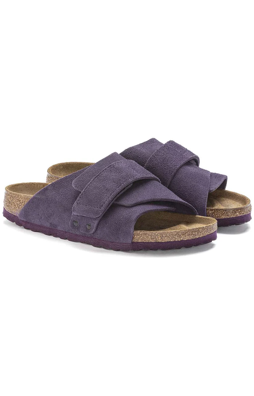 Birkenstock Kyoto Sandals - Wide Adjustable Strap - Anatomically Shaped Cork Footbed - EVA Sole - Casual Comfort