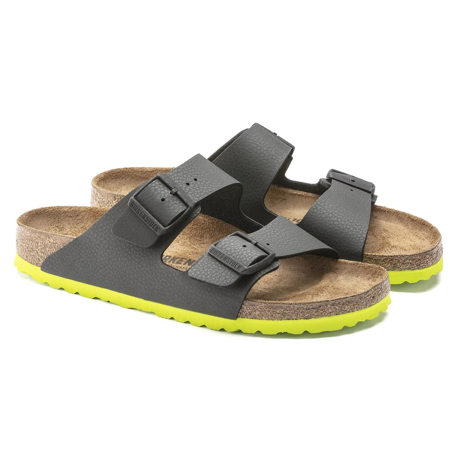 Birkenstock Arizona BS - Birko-Flor Two-Strap Sandal - Anatomically Shaped Cork-Latex Footbed - Adjustable Metal Pin Buckles - EVA Sole - Suede Footbed Lining - Made in Germany