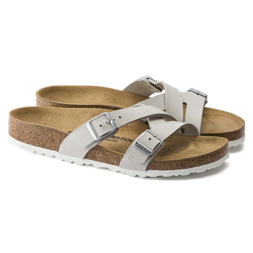 Birkenstock Yao Balance Geometric Strap Sandal - Iconic Comfort - EVA Sole - Anatomically Shaped Footbed - Adjustable Buckles - Multiple Colors and Size