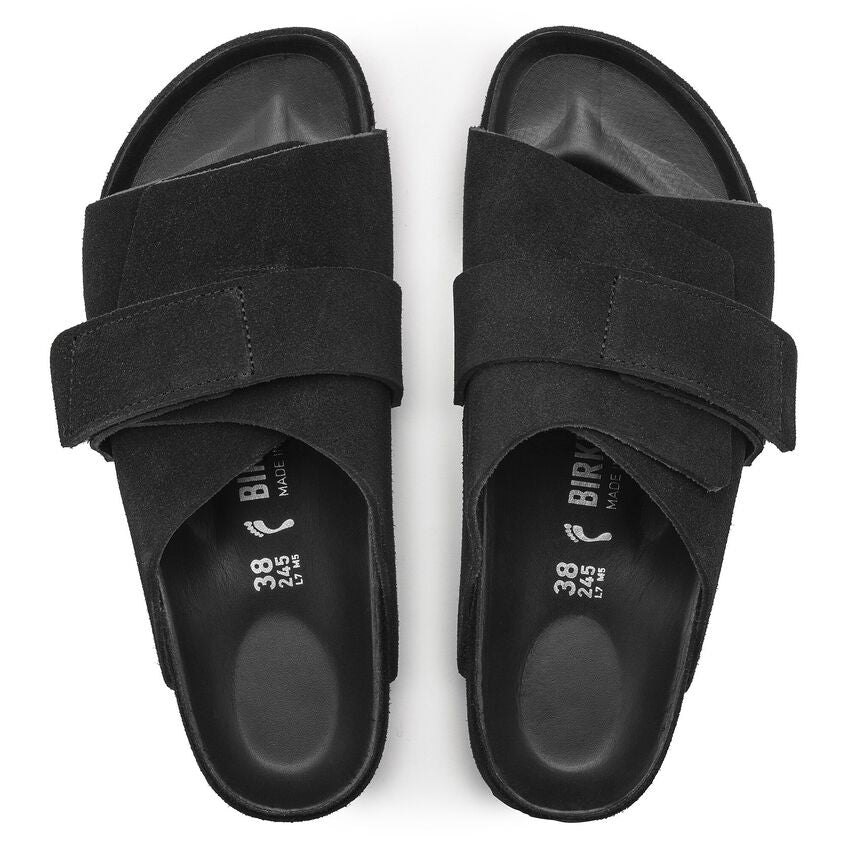 Birkenstock Kyoto Sandals - Wide Adjustable Strap - Anatomically Shaped Cork Footbed - EVA Sole - Casual Comfort