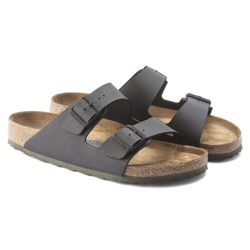 Birkenstock Arizona BS - Birko-Flor Two-Strap Sandal - Anatomically Shaped Cork-Latex Footbed - Adjustable Metal Pin Buckles - EVA Sole - Suede Footbed Lining - Made in Germany