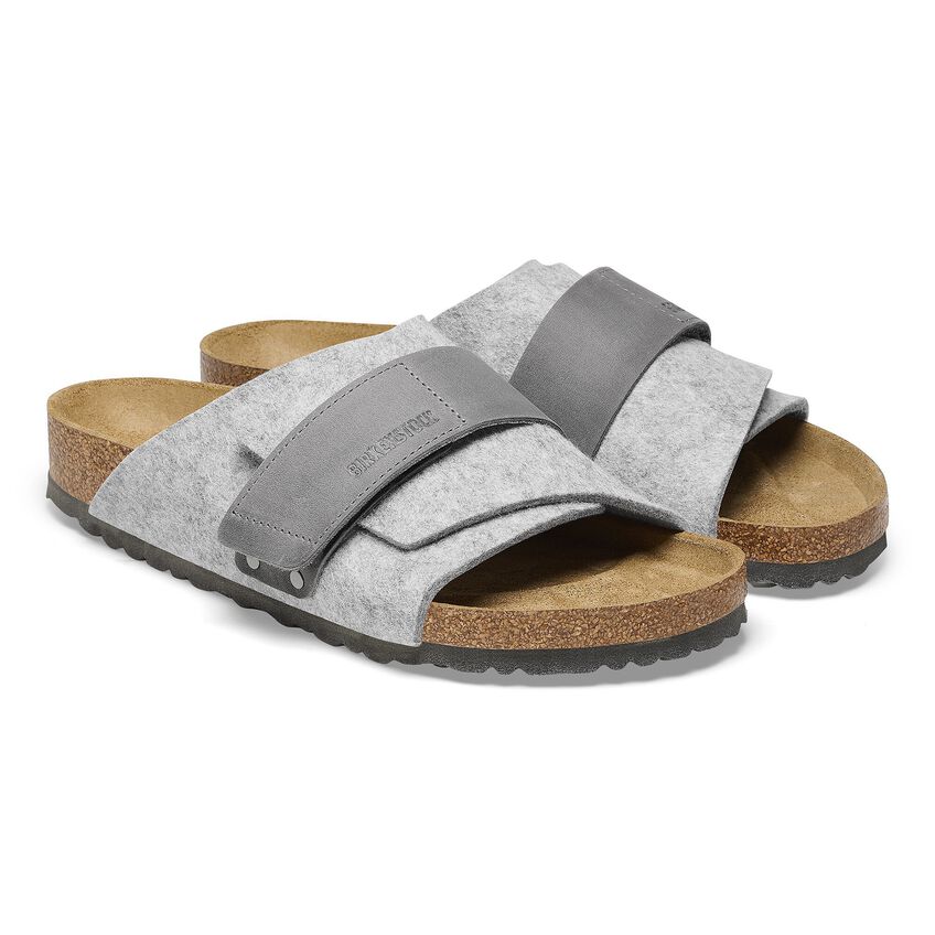 Birkenstock Kyoto Sandals - Wide Adjustable Strap - Anatomically Shaped Cork Footbed - EVA Sole - Casual Comfort