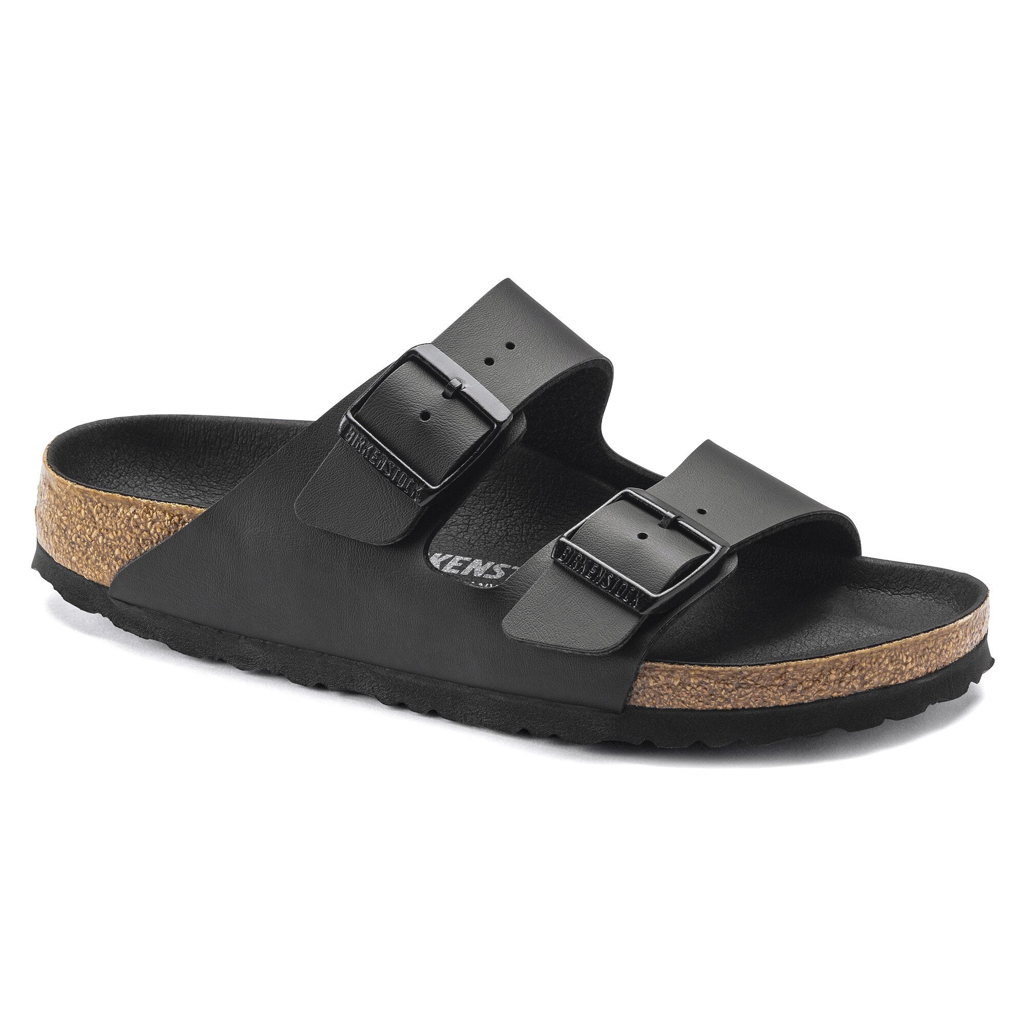 Birkenstock Arizona BS - Birko-Flor Two-Strap Sandal - Anatomically Shaped Cork-Latex Footbed - Adjustable Metal Pin Buckles - EVA Sole - Suede Footbed Lining - Made in Germany