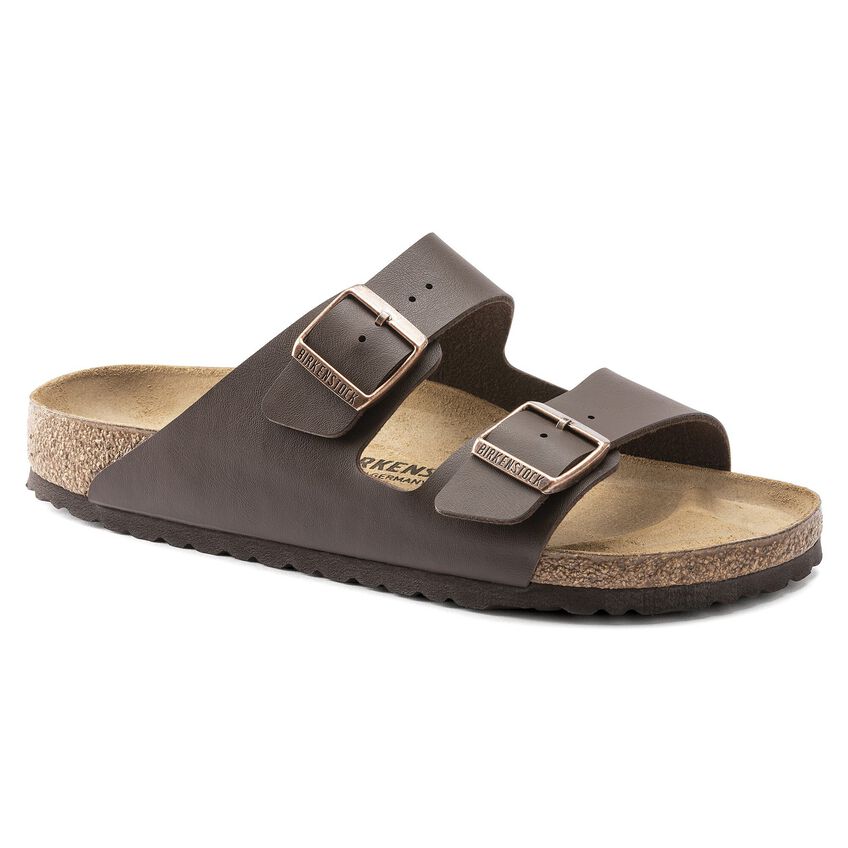 Birkenstock Arizona BS - Birko-Flor Two-Strap Sandal - Anatomically Shaped Cork-Latex Footbed - Adjustable Metal Pin Buckles - EVA Sole - Suede Footbed Lining - Made in Germany