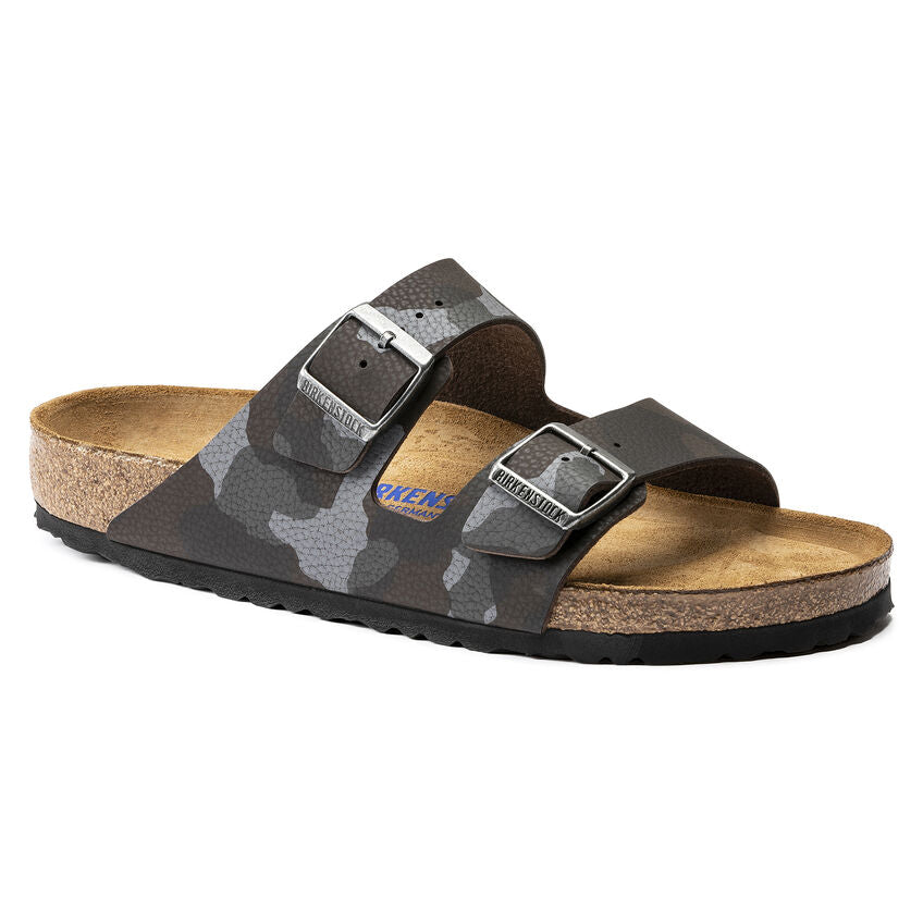 Birkenstock Arizona BS - Birko-Flor Two-Strap Sandal - Soft Footbed with Anatomically Shaped Cork-Latex - Adjustable Pin Buckles - EVA Sole - Suede Footbed Lining - Made in Germany