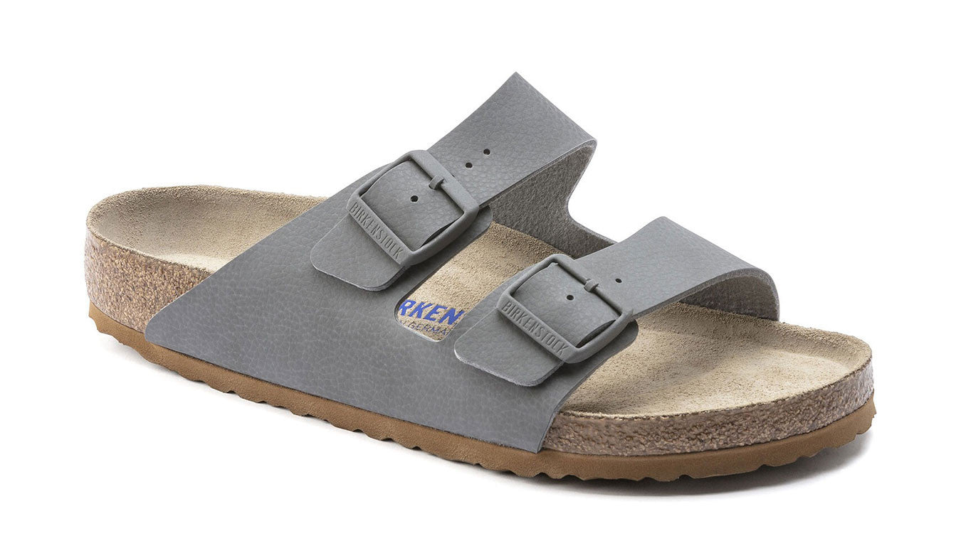 Birkenstock Arizona BS - Birko-Flor Two-Strap Sandal - Anatomically Shaped Cork-Latex Footbed - Adjustable Metal Pin Buckles - EVA Sole - Suede Footbed Lining - Made in Germany