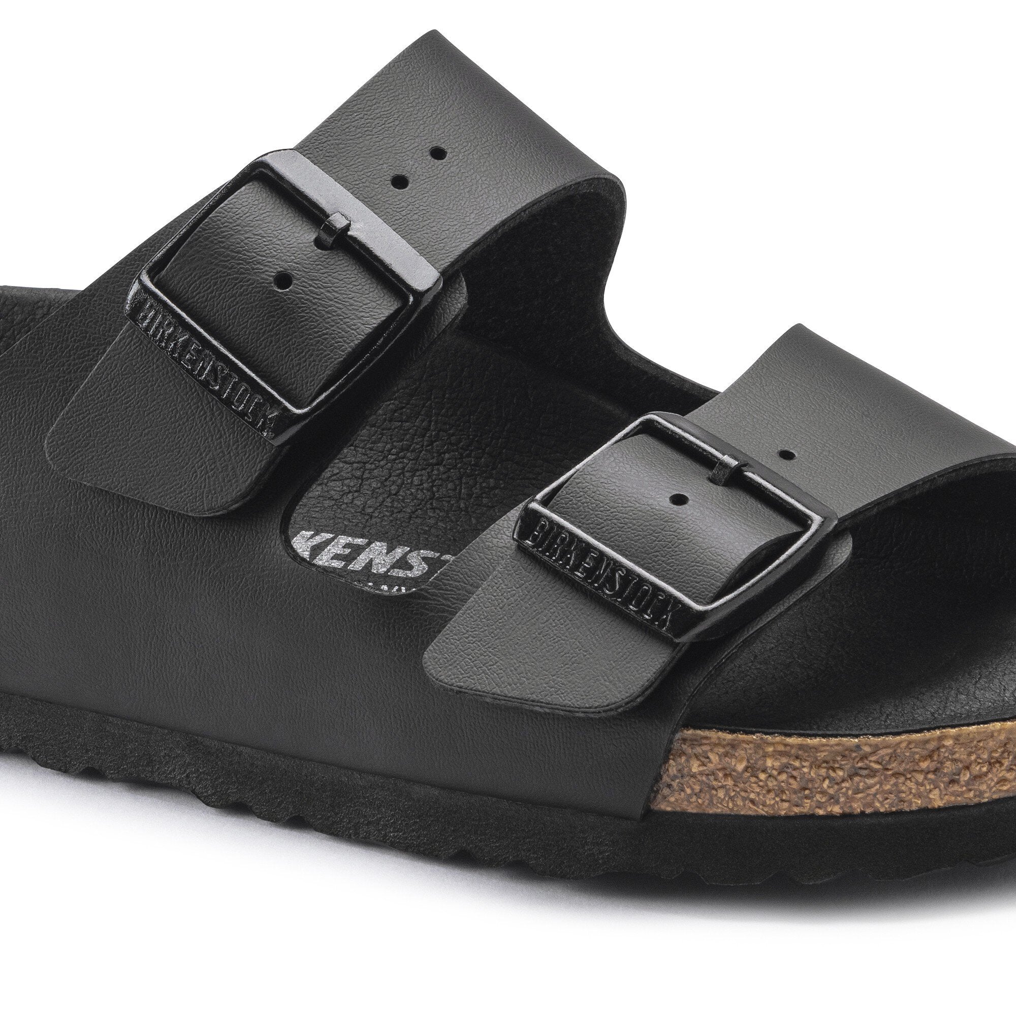 Birkenstock Arizona BS - Birko-Flor Two-Strap Sandal - Anatomically Shaped Cork-Latex Footbed - Adjustable Metal Pin Buckles - EVA Sole - Suede Footbed Lining - Made in Germany