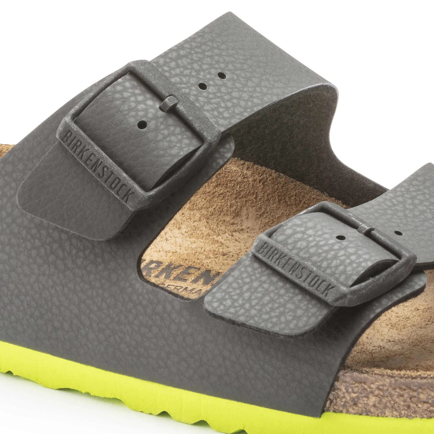 Birkenstock Arizona BS - Birko-Flor Two-Strap Sandal - Anatomically Shaped Cork-Latex Footbed - Adjustable Metal Pin Buckles - EVA Sole - Suede Footbed Lining - Made in Germany