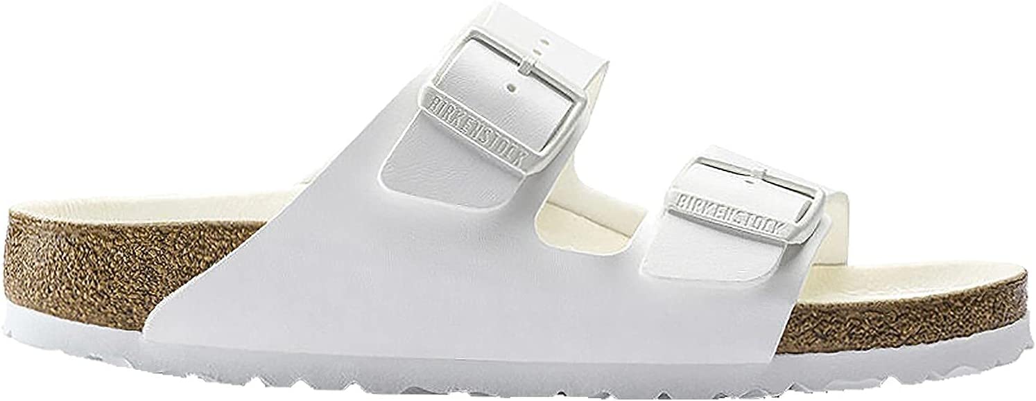 BIRKENSTOCK ARIZONA WHITE/WHITE/WHITE BIRKO FLOR REGULAR