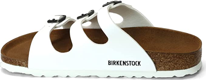 BIRKENSTOCK MILANO WHITE WHITE BIRKO FLOR REGULAR