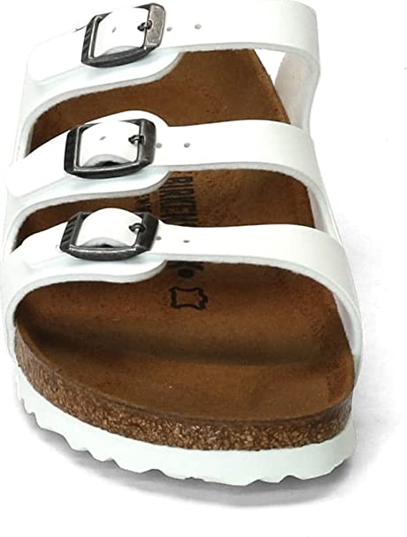 BIRKENSTOCK MILANO WHITE WHITE BIRKO FLOR REGULAR