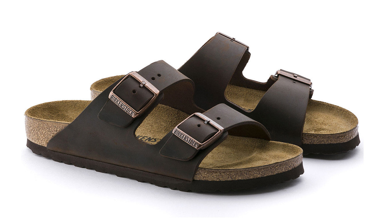 BIRKENSTOCK SIBYL COGNAC LEATHER NARROW