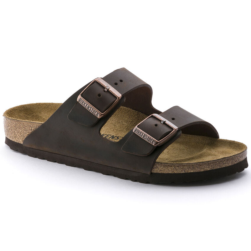 BIRKENSTOCK ARIZONA HABANA LEATHER REGULAR