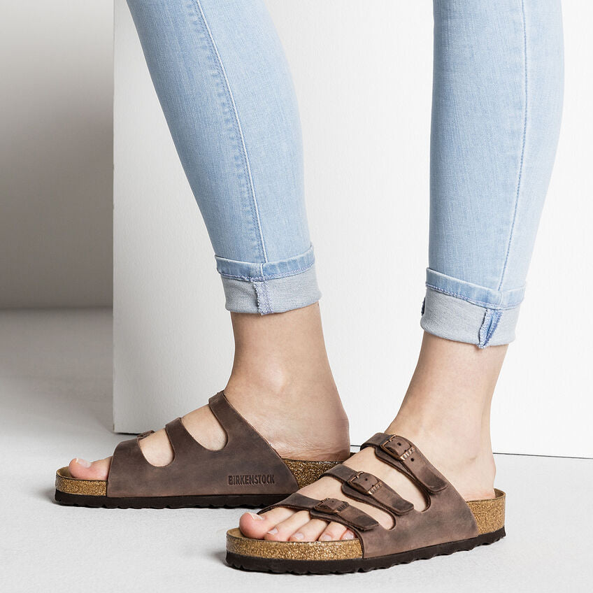 BIRKENSTOCK FLORIDA HABANA OILED LEATHER