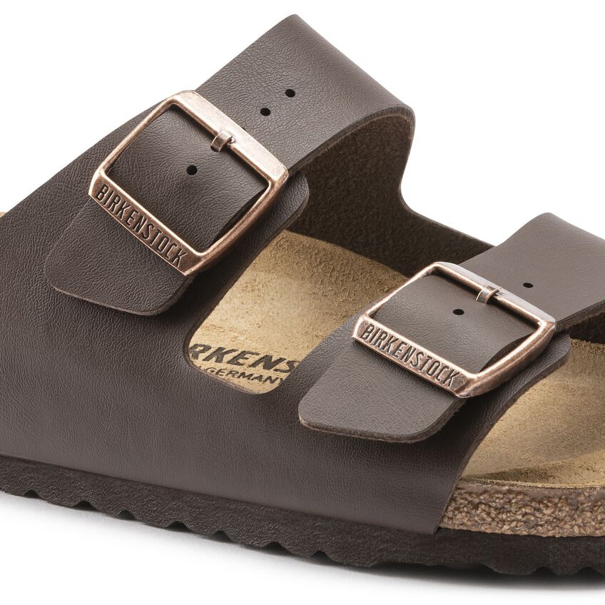 Birkenstock Arizona BS - Birko-Flor Two-Strap Sandal - Anatomically Shaped Cork-Latex Footbed - Adjustable Metal Pin Buckles - EVA Sole - Suede Footbed Lining - Made in Germany