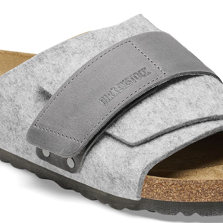 Birkenstock Kyoto Sandals - Wide Adjustable Strap - Anatomically Shaped Cork Footbed - EVA Sole - Casual Comfort