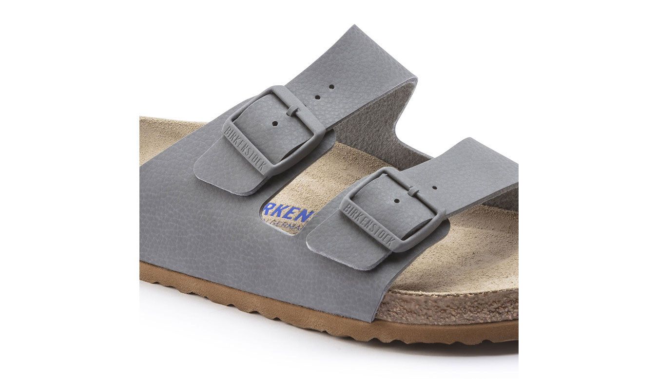 Birkenstock Arizona BS - Birko-Flor Two-Strap Sandal - Anatomically Shaped Cork-Latex Footbed - Adjustable Metal Pin Buckles - EVA Sole - Suede Footbed Lining - Made in Germany