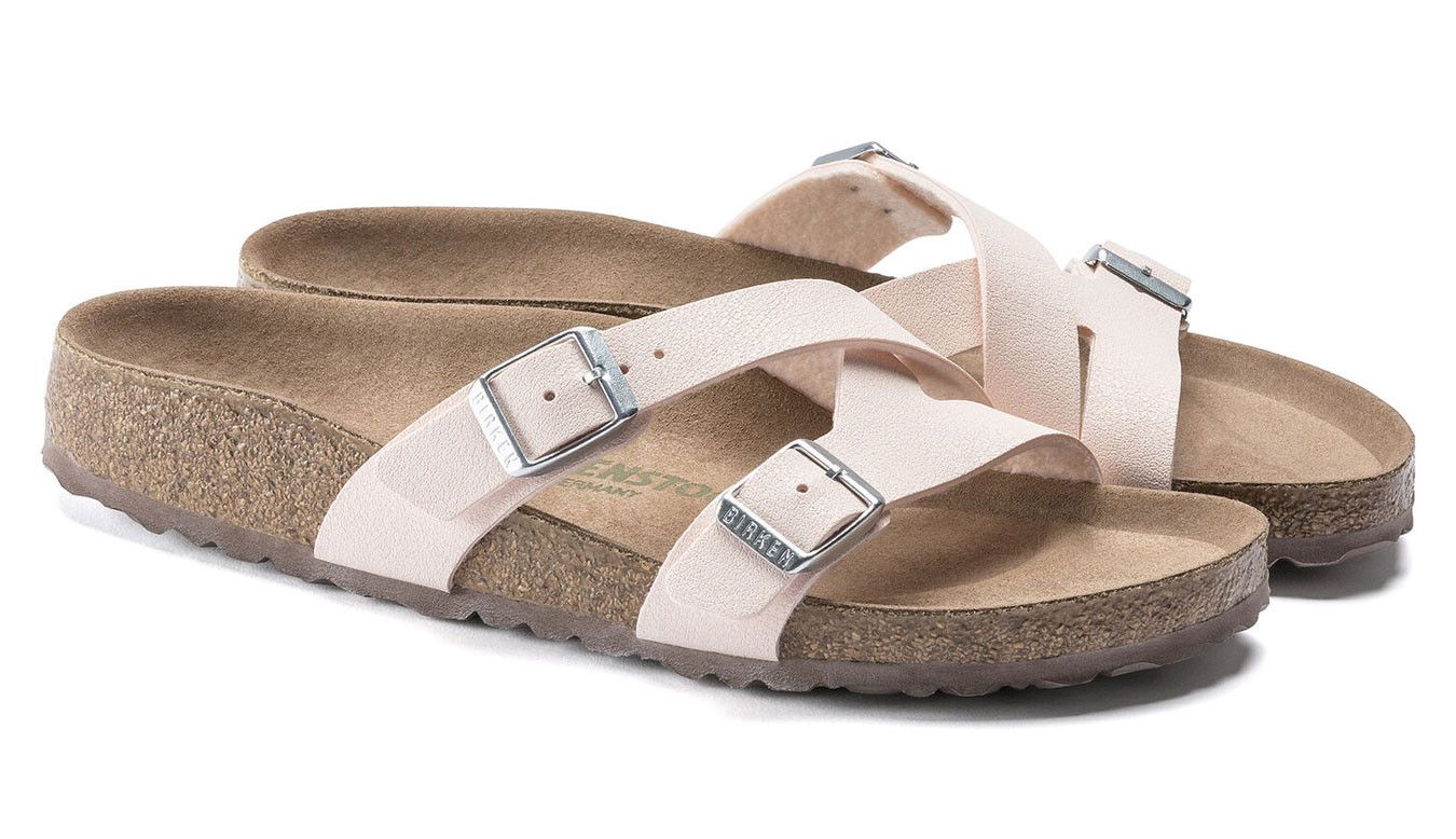 Birkenstock Yao Balance Geometric Strap Sandal - Iconic Comfort - EVA Sole - Anatomically Shaped Footbed - Adjustable Buckles - Multiple Colors and Size