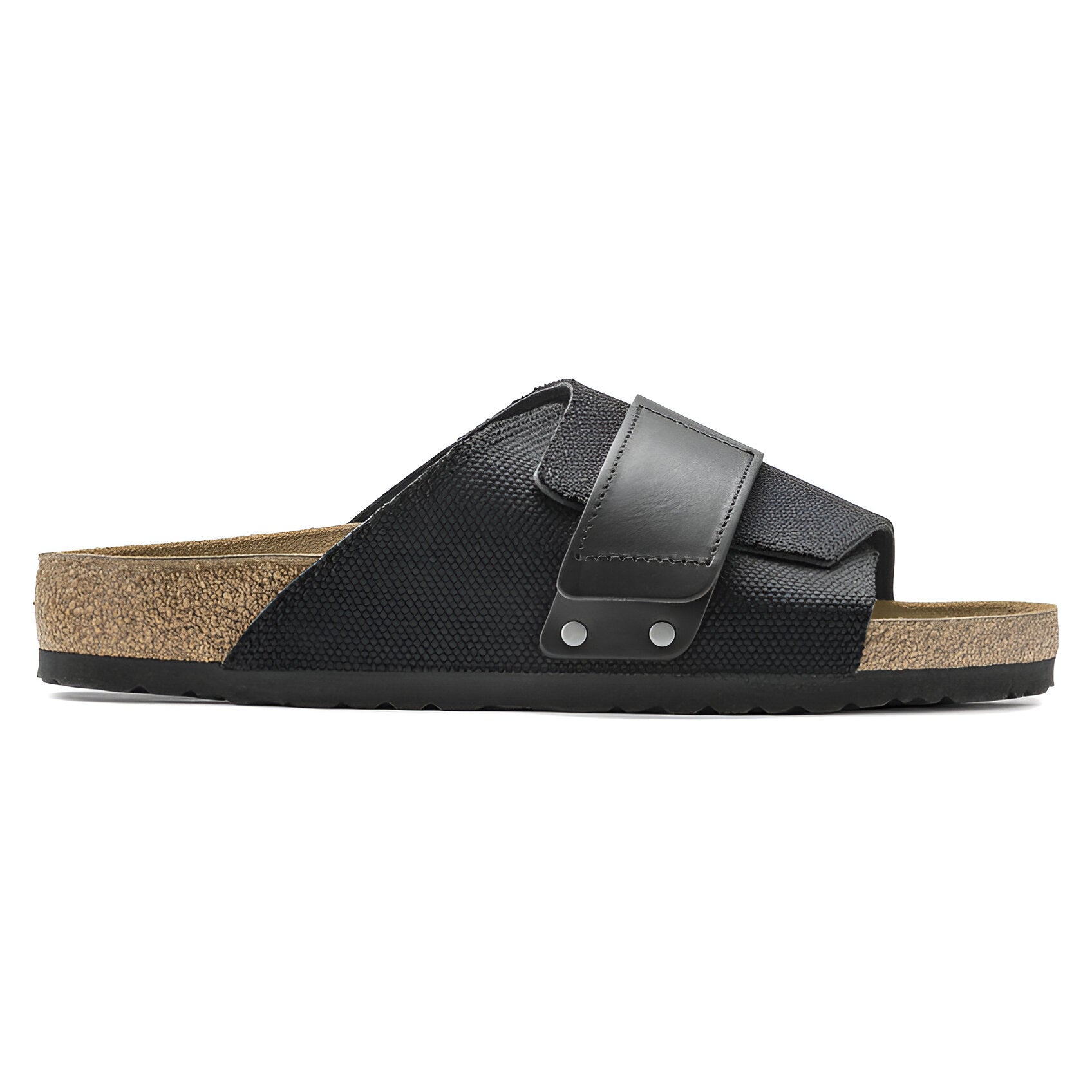 BIRKENSTOCK Kyoto Textile Compact Casual Sandal Slide: Natural Canvas Comfort with Adjustable Buckle - Multiple Color & Sizes