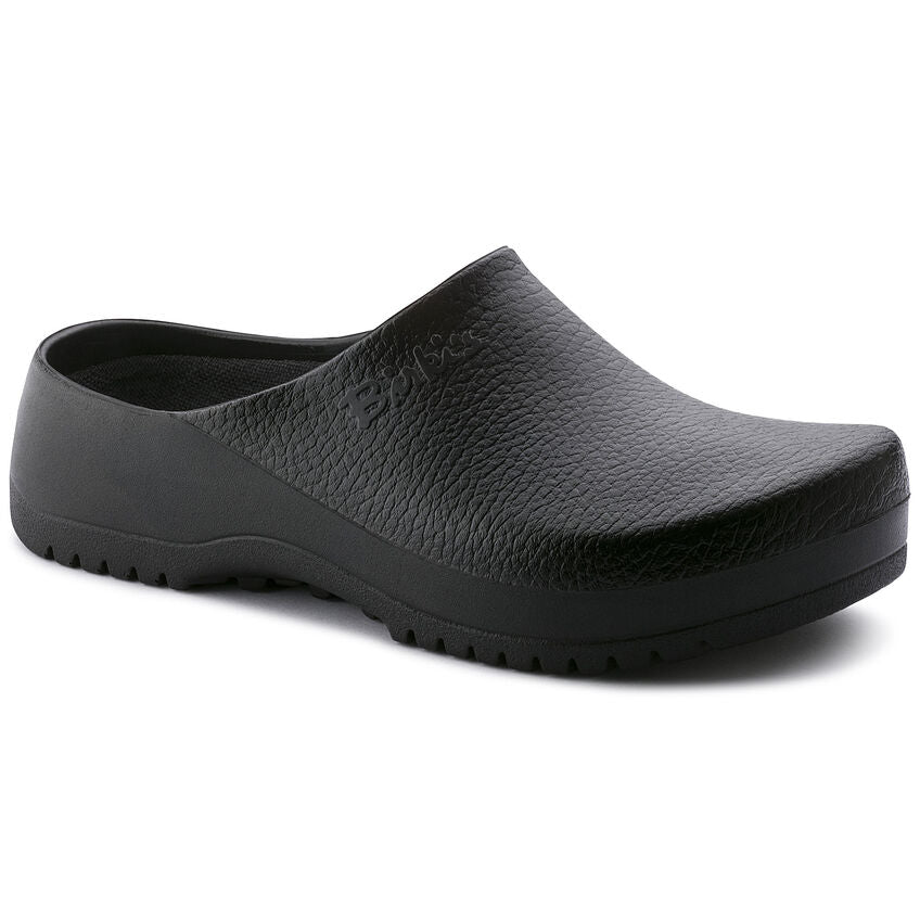 BIRKENSTOCK SUPER BIRKI BLACK POLYURETHANE