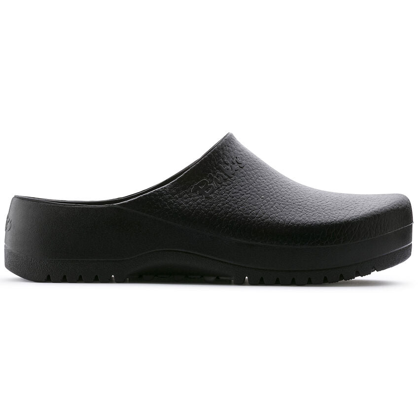 BIRKENSTOCK SUPER BIRKI BLACK POLYURETHANE