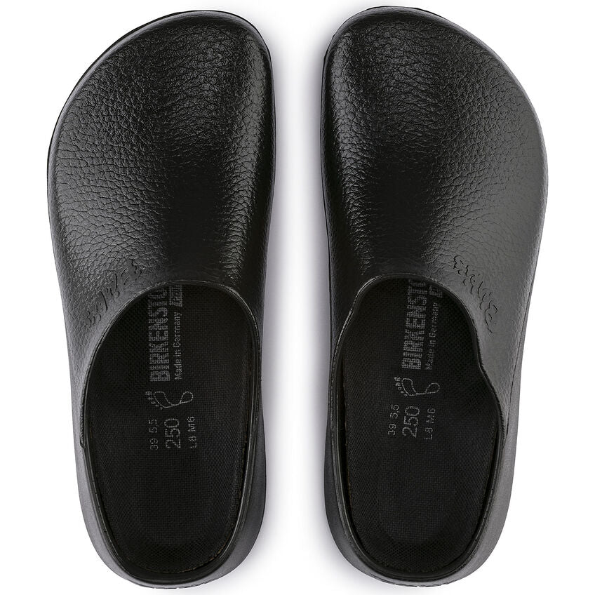 BIRKENSTOCK SUPER BIRKI BLACK POLYURETHANE