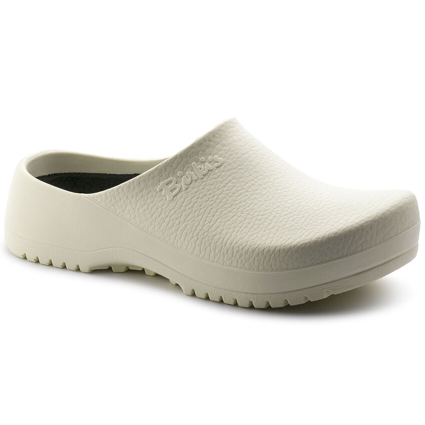 BIRKENSTOCK SUPER BIRKI WHITE POLYURETHANE