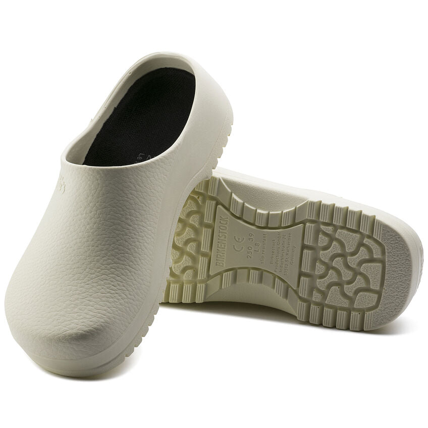 BIRKENSTOCK SUPER BIRKI WHITE POLYURETHANE