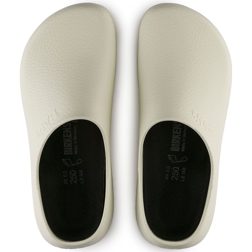 BIRKENSTOCK SUPER BIRKI WHITE POLYURETHANE