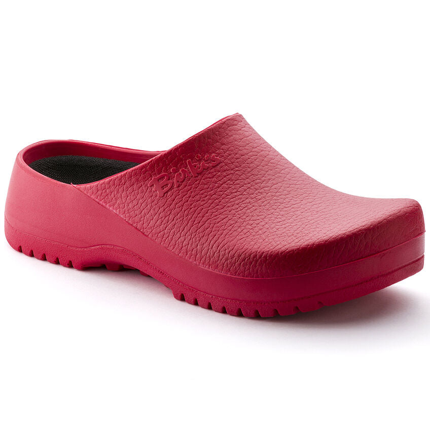 BIRKENSTOCK SUPER BIRKI RED POLYURETHANE