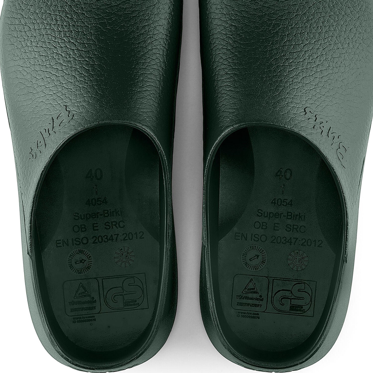 BIRKENSTOCK SUPER BIRKI GREEN POLYURETHANE