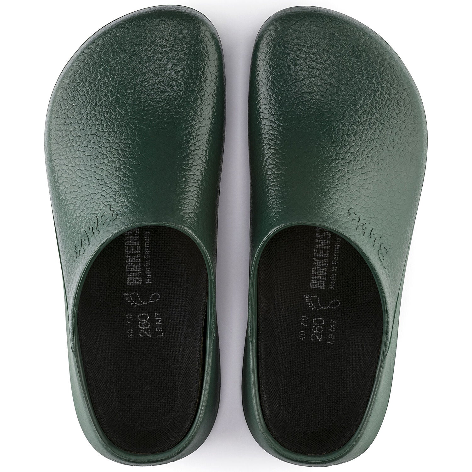 BIRKENSTOCK SUPER BIRKI GREEN POLYURETHANE