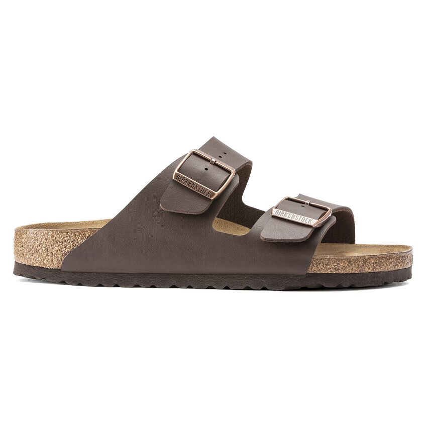 Birkenstock Arizona BS - Birko-Flor Two-Strap Sandal - Anatomically Shaped Cork-Latex Footbed - Adjustable Metal Pin Buckles - EVA Sole - Suede Footbed Lining - Made in Germany