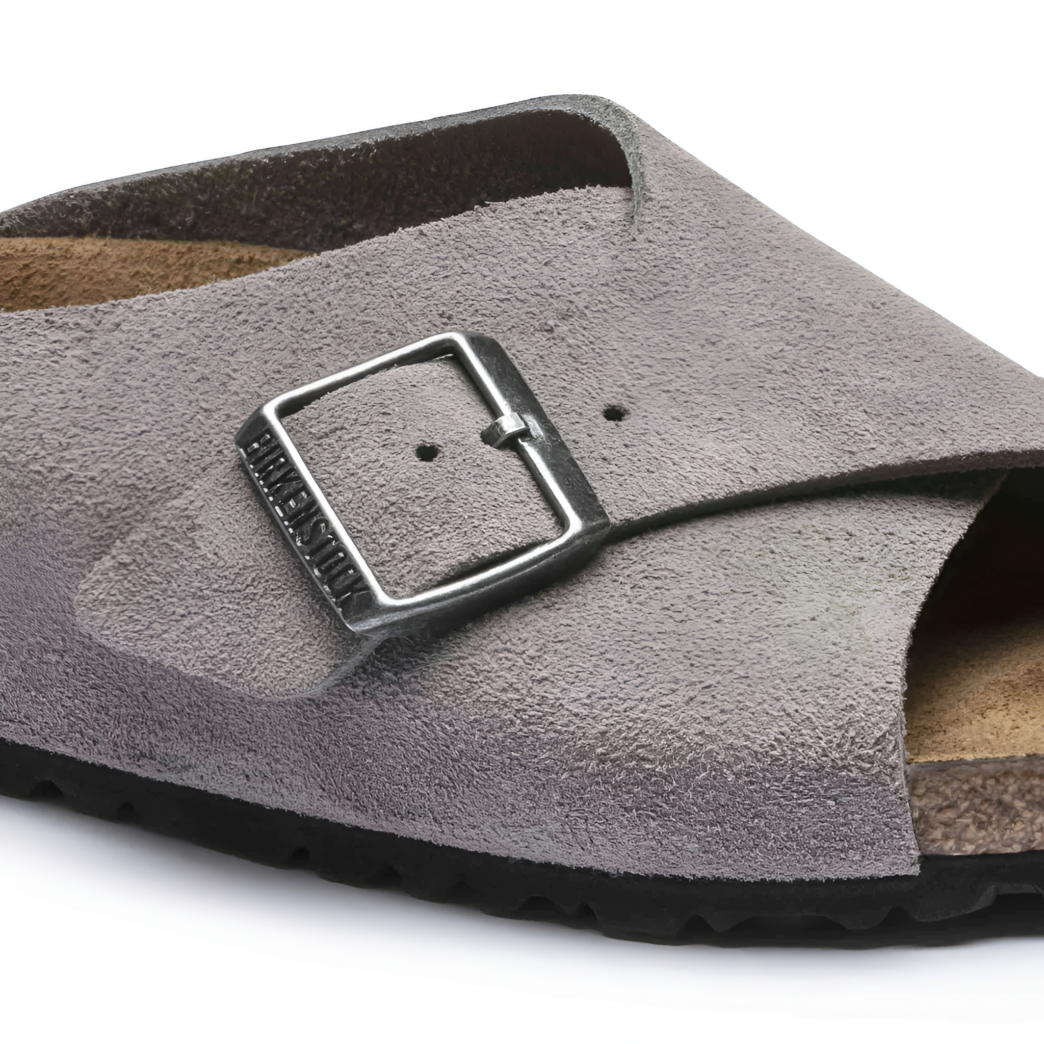 BIRKENSTOCK Arosa Soft Footbed Suede Leather Sandal Slide - Enclosed Stability, Open Comfort - Multiple Colors & Sizes