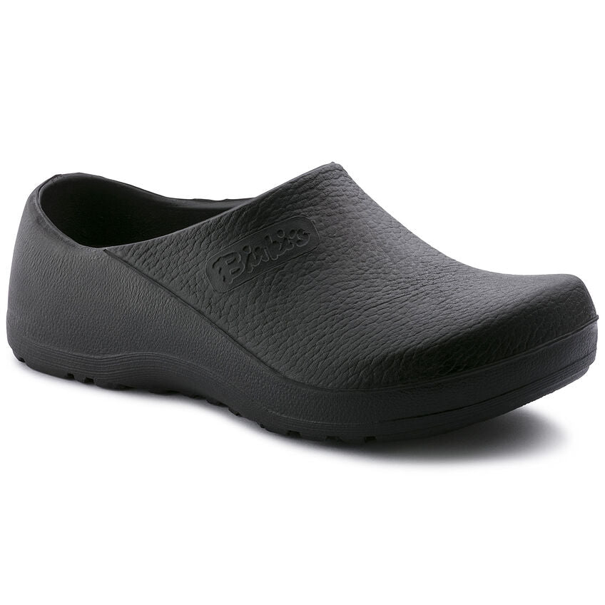 BIRKENSTOCK PROFI BIRKI BLACK POLYURETHANE