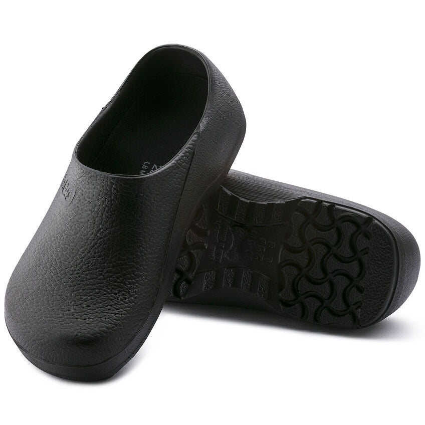 BIRKENSTOCK PROFI BIRKI BLACK POLYURETHANE