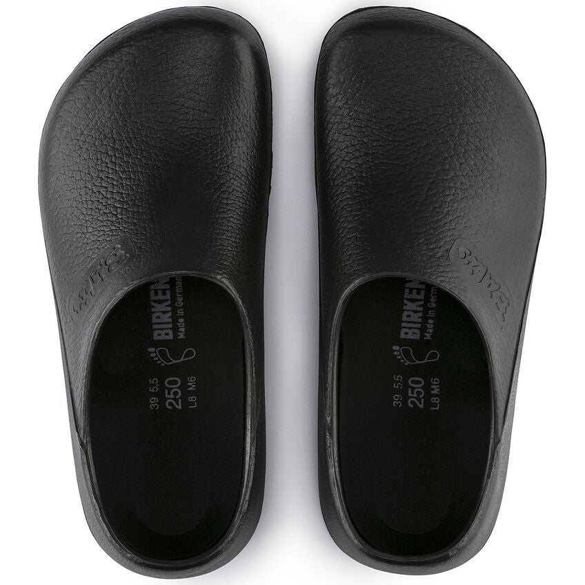 BIRKENSTOCK PROFI BIRKI BLACK POLYURETHANE