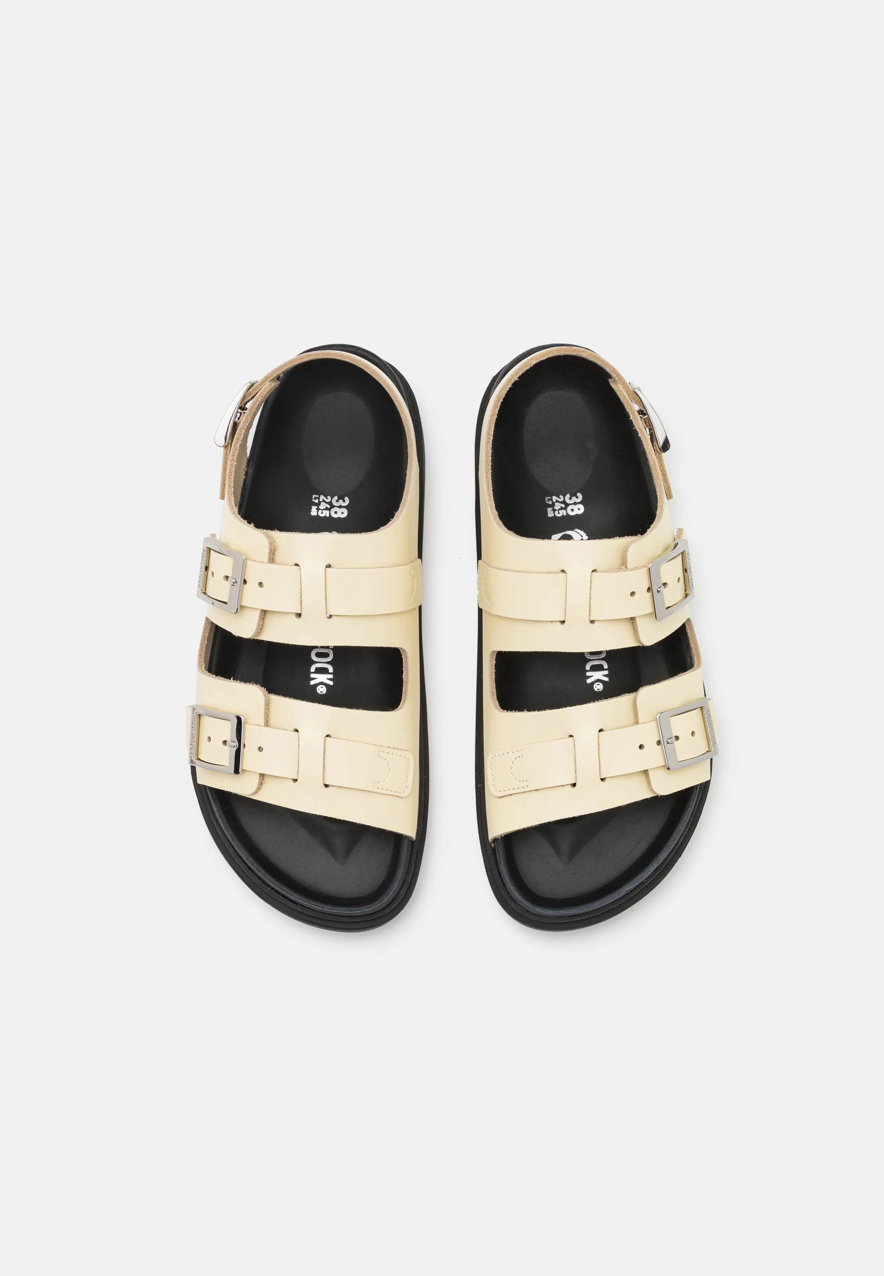 BIRKENSTOCK CANNES EXQUISITE HIGH SHINE BUTTER LEATHER NARROW