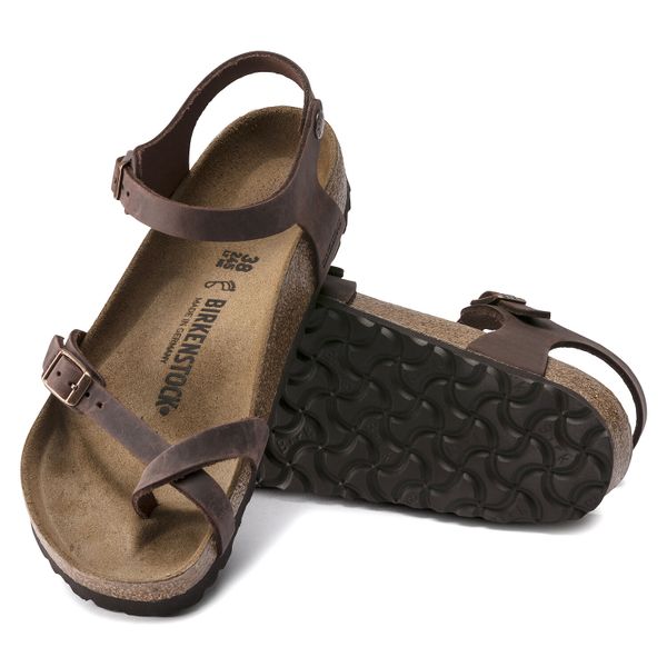 BIRKENSTOCK TAORMINA HABANA OIL LEATHER REGULAR