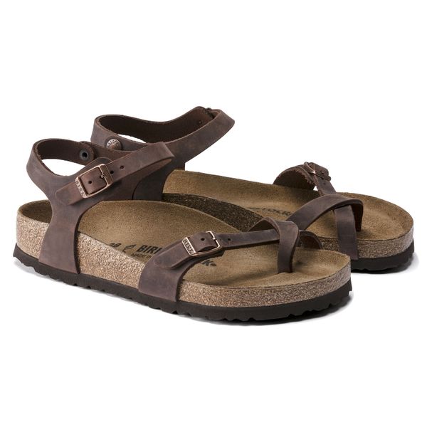 BIRKENSTOCK TAORMINA HABANA OIL LEATHER REGULAR