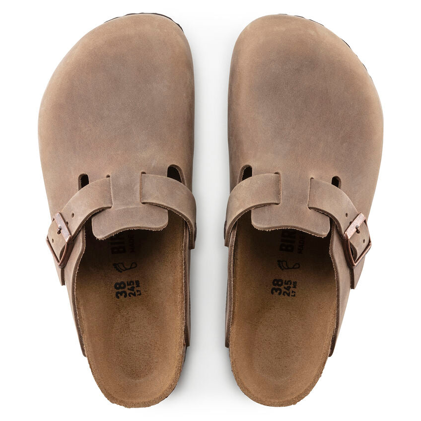 BIRKENSTOCK BOSTON TOBACCO OIL LEATHER REGULAR