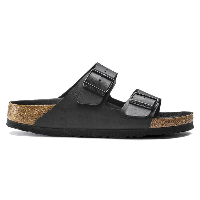 BIRKENSTOCK ARIZONA BLACK/BLACK/BLACK BIRKO FLOR NARROW