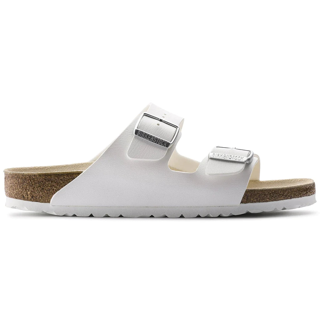 BIRKENSTOCK ARIZONA ANVIL WHITE BIRKO FLOR REGULAR