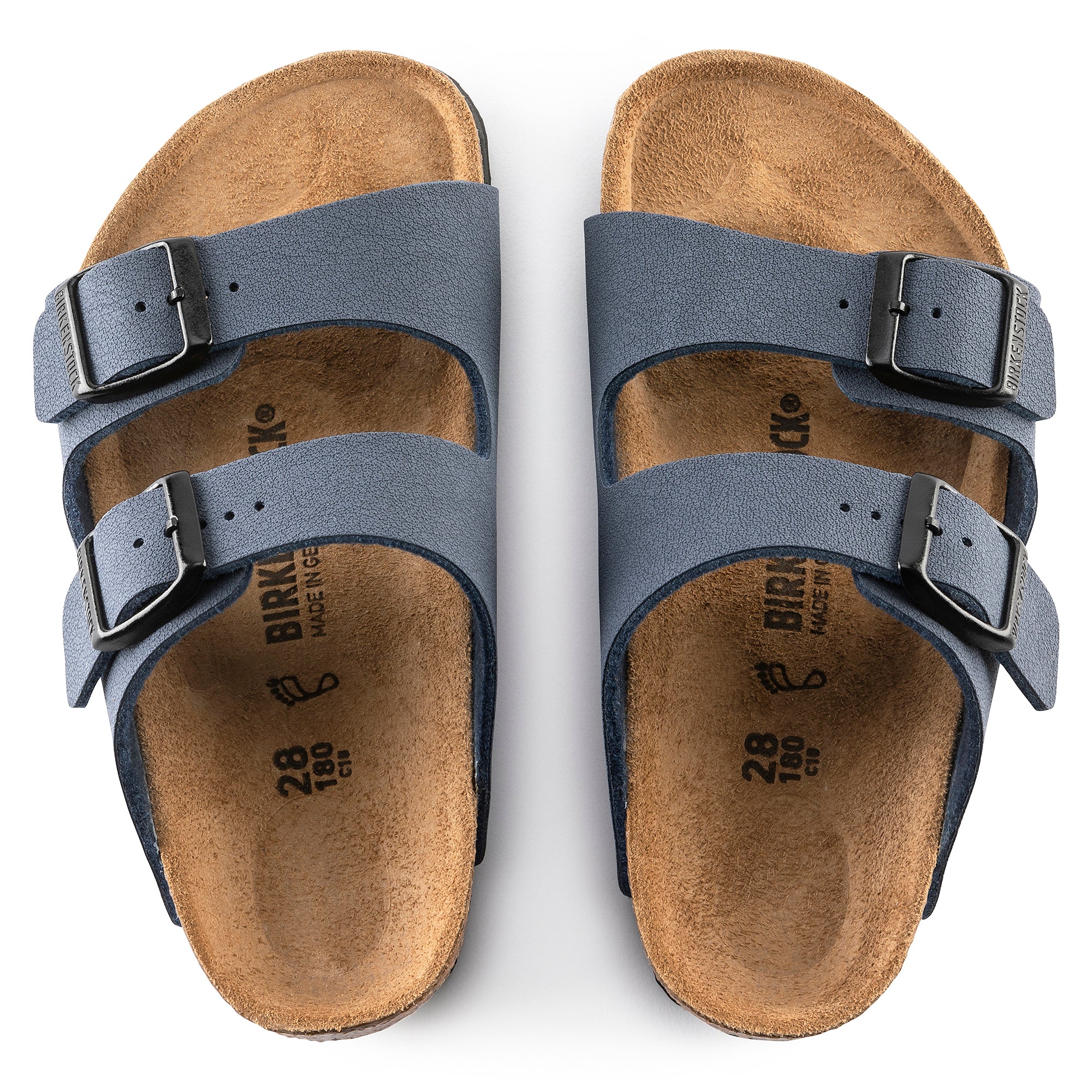 BIRKENSTOCK ARIZONA NAVY BIRKIBUC