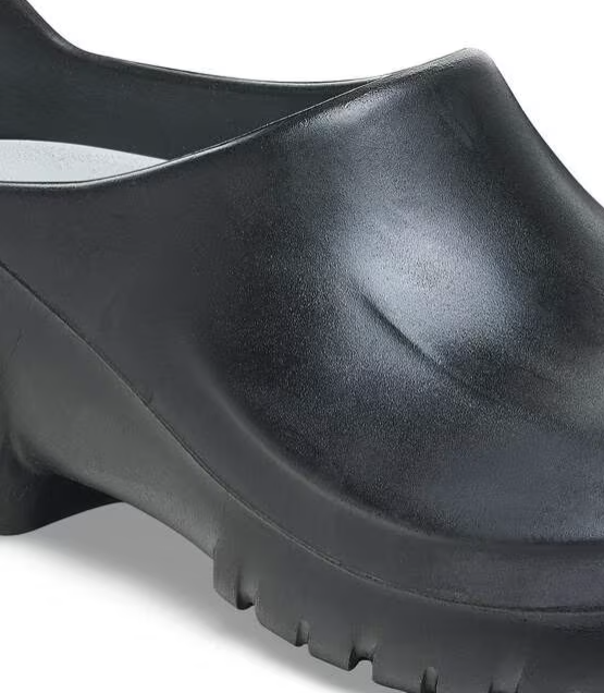 Birkenstock A 640 PU Clog - Safety Work Shoe - Steel Toe Protection - Slip Resistant Sole - Washable Footbed