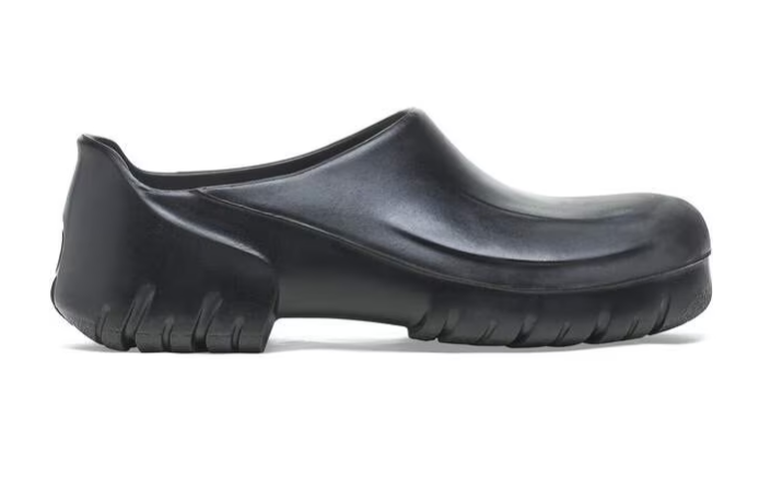Birkenstock A 640 PU Clog - Safety Work Shoe - Steel Toe Protection - Slip Resistant Sole - Washable Footbed
