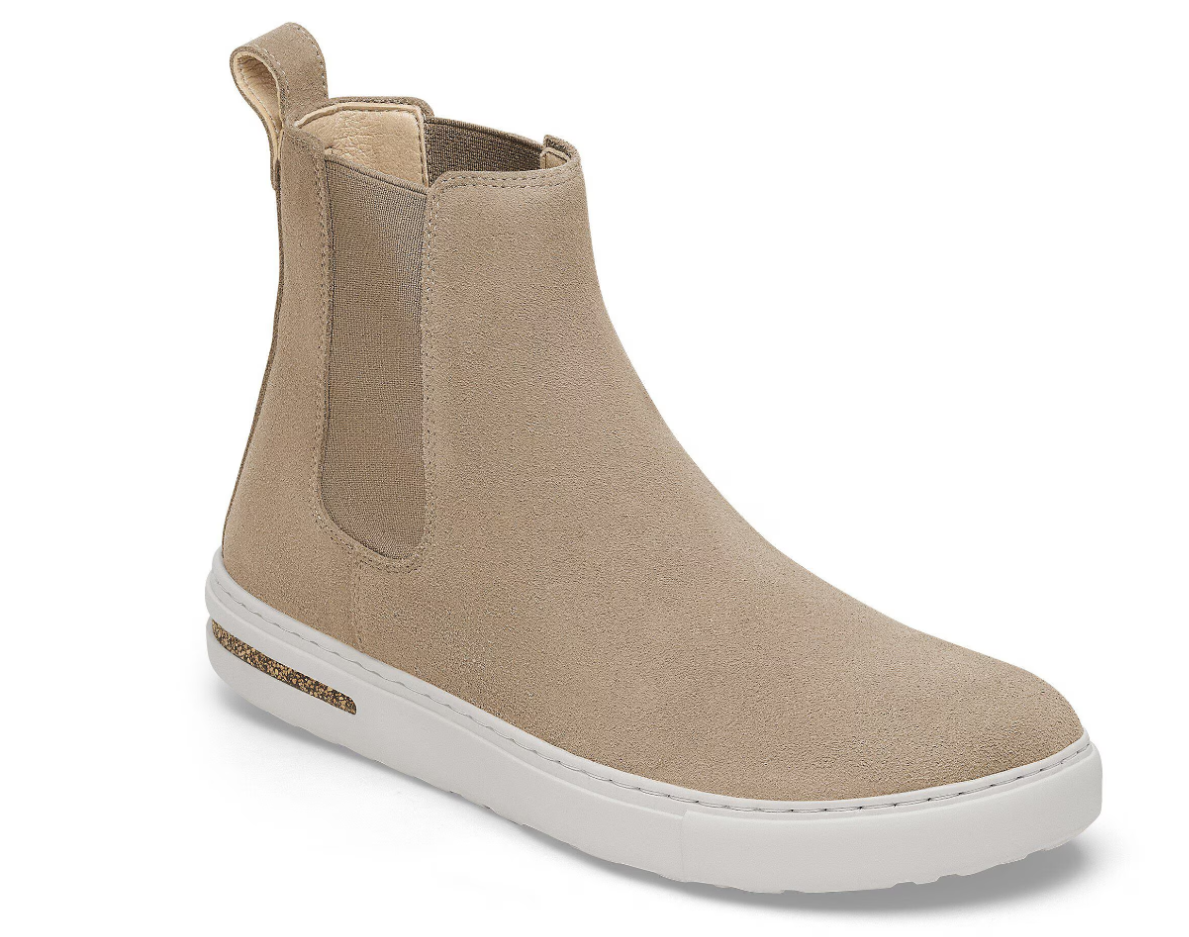 Birkenstock Bend Chelsea Suede Leather Taupe