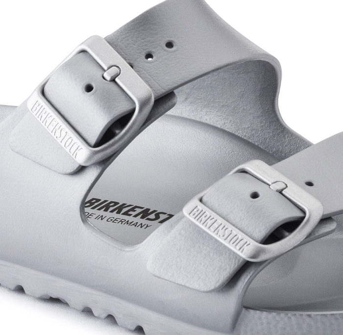Birkenstock Arizona Essentials EVA Metallic Silver