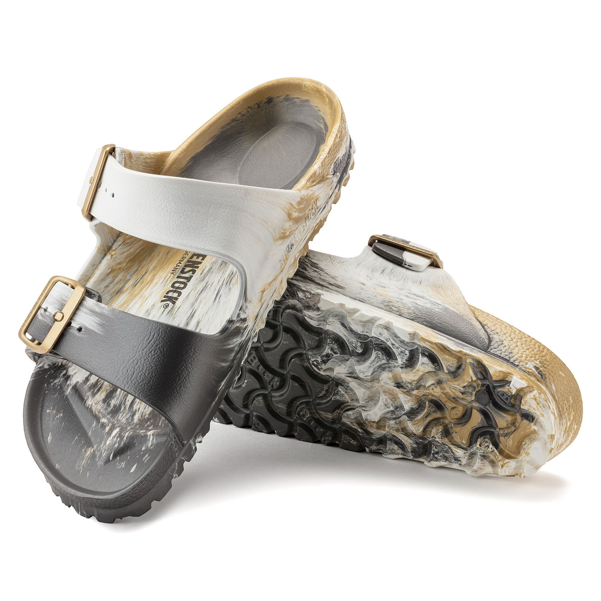 Birkenstock Arizona Kids EVA Multi Metallic Gold